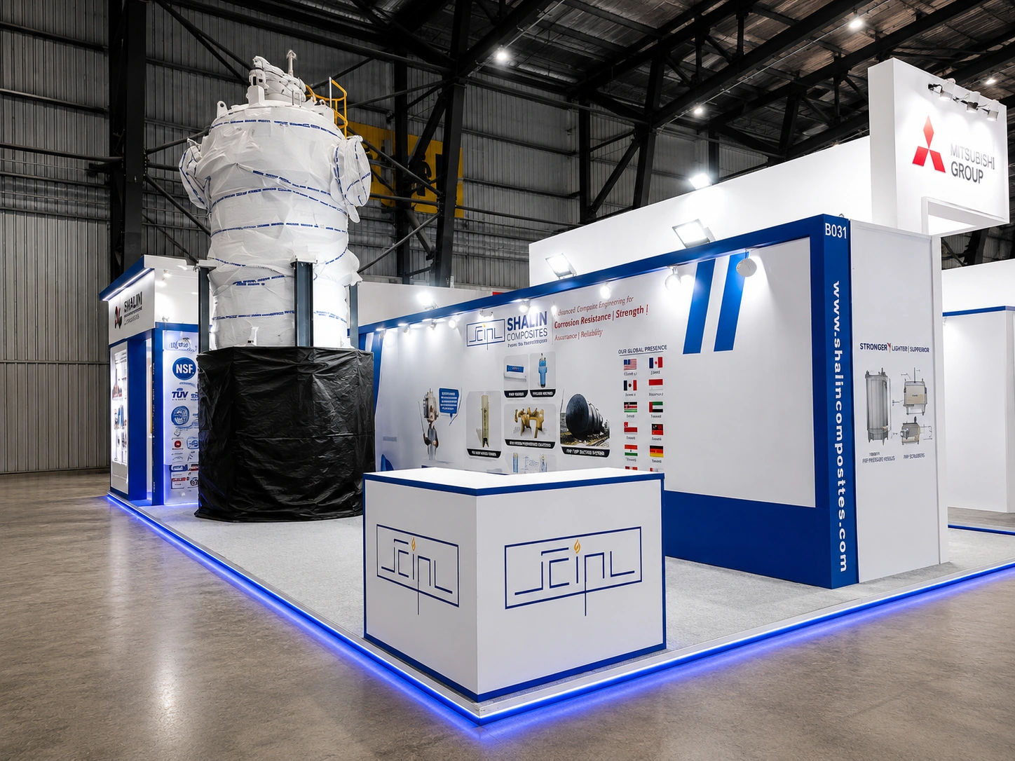 best exhibition stand design​ for India ITME